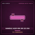Genuine Mobis HANDLE ASSY-RR DR O/S RH 836604A050 for Grand Starex 1997 HNS Parts Korea