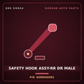 Genuine Mobis SAFETY HOOK ASSY-RR DR MALE 839904D001 for Carnival 2005 HNS Parts Korea