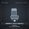 Genuine Mobis ARMREST ASSY-CONSOLE 84660XH000VKE for Nexo 2025 HNS Parts Korea