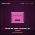 Genuine Mobis CONSOLE ASSY-SUPPLEMENT 846103E500CY for Sorento 2006 HNS Parts Korea