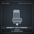 Genuine Mobis ARMREST ASSY-CONSOLE 846603F1050M for Opirus 2006 HNS Parts Korea