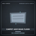Genuine Mobis CARPET ASSY-REAR FLOOR 84265P7000NNB for Santa Fe 2024 HNS Parts Korea