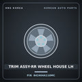 Genuine Mobis TRIM ASSY-RR WHEEL HOUSE LH 842404A110MC for Grand Starex 1997 HNS Parts Korea