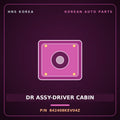 Genuine Mobis DR ASSY-DRIVER CABIN 842408KEV04Z for Elec City 2019 HNS Parts Korea