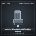 Genuine Mobis ARMREST ASSY-RR MONITOR 846603F600N2 for Opirus 2003 HNS Parts Korea