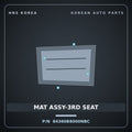 Genuine Mobis MAT ASSY-3RD SEAT 84360B8000NBC for Maxcruz 2013 HNS Parts Korea