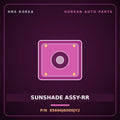 Genuine Mobis SUNSHADE ASSY-RR 85690J6000JY2 for K9 2021 HNS Parts Korea