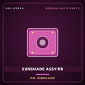 Genuine Mobis SUNSHADE ASSY-RR 85690L1000 for Sonata 2019 HNS Parts Korea