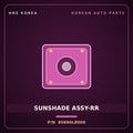 Genuine Mobis SUNSHADE ASSY-RR 85690L8000 for K8 2022 HNS Parts Korea