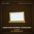 Genuine Mobis GUIDE PLATE RETANER- S/VISOR ASSY 85235D3110TTX for Tucson 2015 HNS Parts Korea