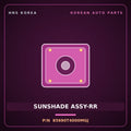 Genuine Mobis SUNSHADE ASSY-RR 85690T4000MGJ for G90 2022 HNS Parts Korea