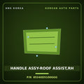 Genuine Mobis HANDLE ASSY-ROOF ASSIST,RH 85340D5100GGG for EV5 2025 HNS Parts Korea