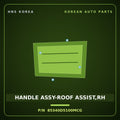Genuine Mobis HANDLE ASSY-ROOF ASSIST,RH 85340D5100MCG for Grandeur 2020 HNS Parts Korea