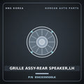 Genuine Mobis GRILLE ASSY-REAR SPEAKER,LH 8562039500LK for Grandeur 1999 HNS Parts Korea