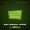 Genuine Mobis HANDLE ASSY-ROOF ASSIST,RH 85340D5100OVS for EV5 2025 HNS Parts Korea
