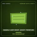 Genuine Mobis HANDLE ASSY-ROOF ASSIST FRONT,RH 853402G011J7 for Lotze 2009 HNS Parts Korea