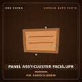 Genuine Mobis PANEL ASSY-CLUSTER FACIA,UPR 84835CU100GYA for Genesis GV60 2021 HNS Parts Korea