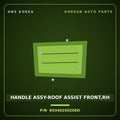 Genuine Mobis HANDLE ASSY-ROOF ASSIST FRONT,RH 853402S020ED for Sportage 2010 HNS Parts Korea