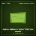 Genuine Mobis HANDLE ASSY-ROOF ASSIST FRONT,RH 853422L0008M for Avante 2006 HNS Parts Korea