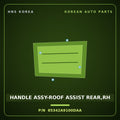 Genuine Mobis HANDLE ASSY-ROOF ASSIST REAR,RH 85342A9100DAA for Carnival 2014 HNS Parts Korea