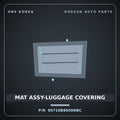 Genuine Mobis MAT ASSY-LUGGAGE COVERING 85710B8000NBC for Maxcruz 2013 HNS Parts Korea