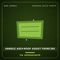 Genuine Mobis HANDLE ASSY-ROOF ASSIST FRONT,RH 853504D100TW for Carnival 2005 HNS Parts Korea