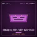 Genuine Mobis MOULDING ASSY-FRONT BUMPER,LH 865713F531EB for Opirus 2006 HNS Parts Korea