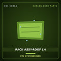 Genuine Mobis RACK ASSY-ROOF LH 87270B8500EB for Maxcruz 2013 HNS Parts Korea