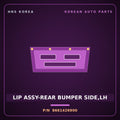 Genuine Mobis LIP ASSY-REAR BUMPER SIDE,LH 8661426900 for Santa Fe 2000 HNS Parts Korea
