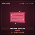 Genuine Mobis SPOILER ASSY-RR 87210CG000D2S for Staria 2021 HNS Parts Korea