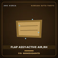 Genuine Mobis FLAP ASSY-ACTIVE AIR,RH 86990DUDA0HTB for Palisade 2025 HNS Parts Korea