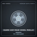 Genuine Mobis GUARD ASSY-REAR WHEEL MUD,LH 868412J000 for Mohave 2007 HNS Parts Korea