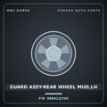 Genuine Mobis GUARD ASSY-REAR WHEEL MUD,LH 868412J700 for Mohave 2016 HNS Parts Korea