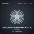 Genuine Mobis GUARD ASSY-REAR WHEEL MUD,LH 868412JAA0 for Mohave 2020 HNS Parts Korea