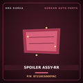 Genuine Mobis SPOILER ASSY-RR 87210CG000YAC for Staria 2021 HNS Parts Korea
