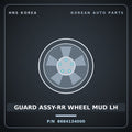 Genuine Mobis GUARD ASSY-RR WHEEL MUD LH 8684134000 for Sonata 1995 HNS Parts Korea