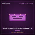 Genuine Mobis MOULDING ASSY-FRONT BUMPER,LH 865713M500AU for Genesis 2007 HNS Parts Korea