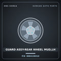 Genuine Mobis GUARD ASSY-REAR WHEEL MUD,LH 868413E010 for Sorento 2002 HNS Parts Korea