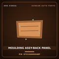 Genuine Mobis MOULDING ASSY-BACK PANEL 8731XA9000ABP for Carnival 2014 HNS Parts Korea