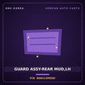 Genuine Mobis GUARD ASSY-REAR MUD,LH 868413M000 for Genesis 2007 HNS Parts Korea