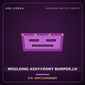Genuine Mobis MOULDING ASSY-FRONT BUMPER,LH 865713M500NY for Genesis 2007 HNS Parts Korea