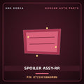 Genuine Mobis SPOILER ASSY-RR 87210CGBA0R8N for Staria 2026 HNS Parts Korea