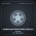Genuine Mobis GUARD ASSY-REAR WHEEL MUD,LH 86841A9AA0 for Carnival 2018 HNS Parts Korea