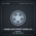 Genuine Mobis GUARD ASSY-FRONT WHEEL,LH 86811GO000 for IONIQ 2024 HNS Parts Korea