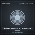 Genuine Mobis GUARD ASSY-FRONT WHEEL,LH 86811GX000 for Casper 2024 HNS Parts Korea