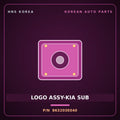 Genuine Mobis LOGO ASSY-KIA SUB 863203E040 for Sorento 2002 HNS Parts Korea