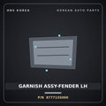 Genuine Mobis GARNISH ASSY-FENDER LH 877713S000 for Sonata 2010 HNS Parts Korea