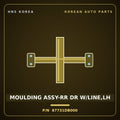 Genuine Mobis MOULDING ASSY-RR DR W/LINE,LH 87731DB000 for Niro 2022 HNS Parts Korea
