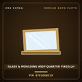 Genuine Mobis GLASS & MOULDING ASSY-QUARTER FIXED,LH 87810G8510 for Grandeur 2020 HNS Parts Korea