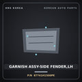 Genuine Mobis GARNISH ASSY-SIDE FENDER,LH 87741H1500PE for Terracan 2000 HNS Parts Korea